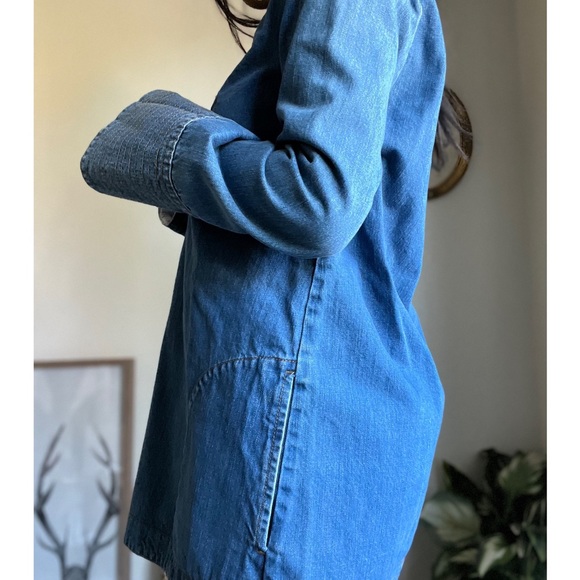 Free People Hendrix Blue Dreaming of Denim Tunic - Picture 4 of 4
